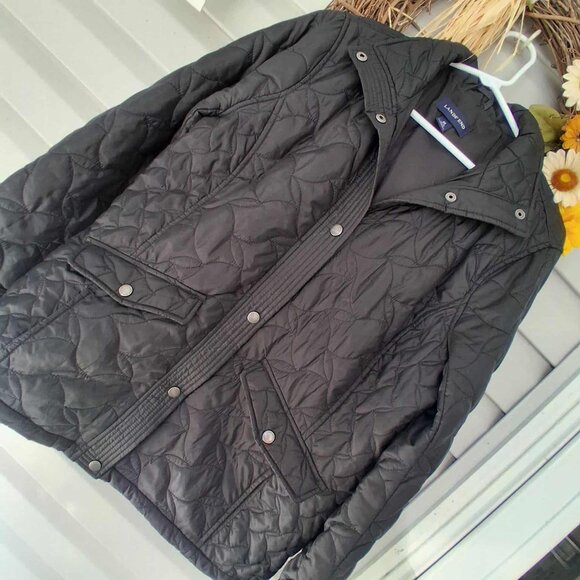LADIES- QUILTED LANDS END JACKET-SIZE MEDIUM - Picture 2 of 10
